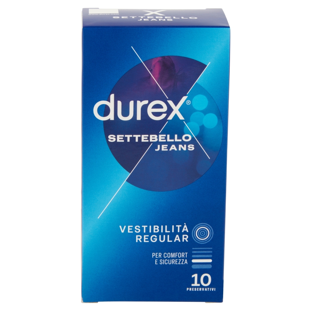 durex Settebello Jeans Regular 10 Preservativi